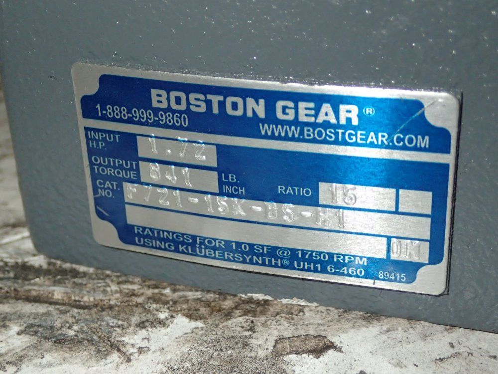 Boston Gear Reducer