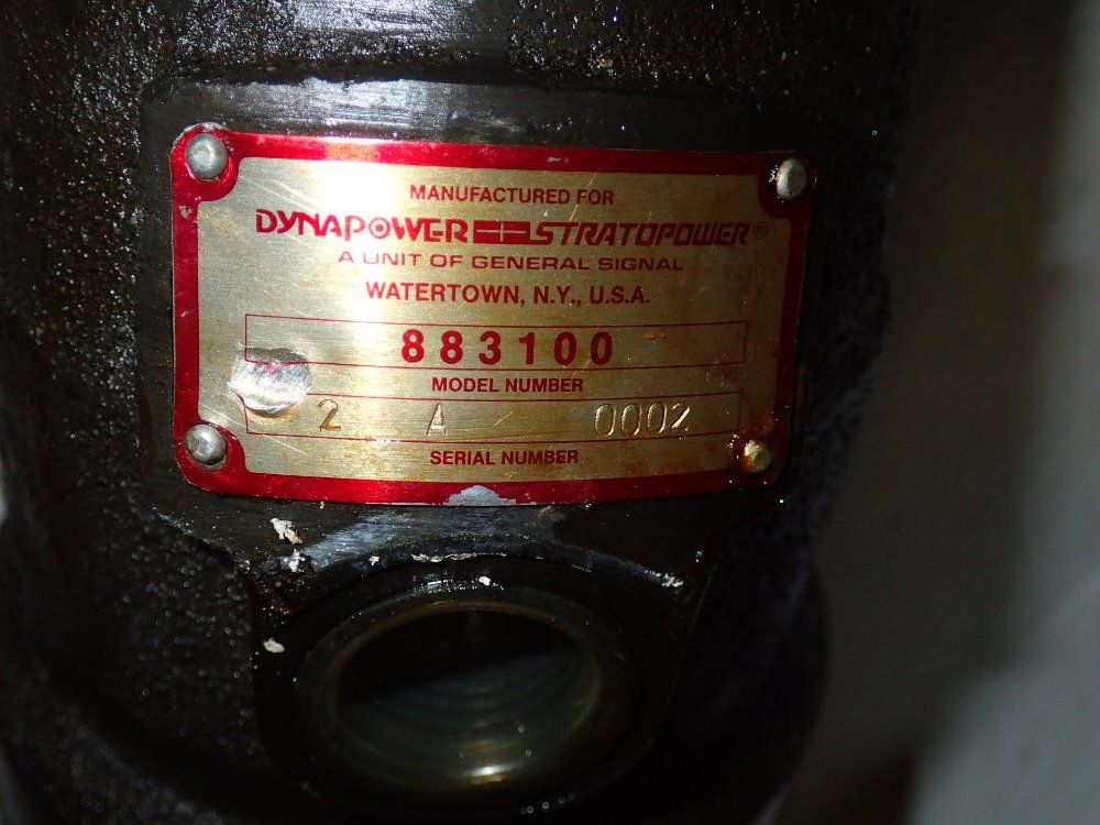 Dynapower/stratopower Hydraulic Pump