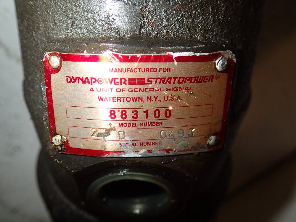 Dynapower/stratopower Hydraulic Pump