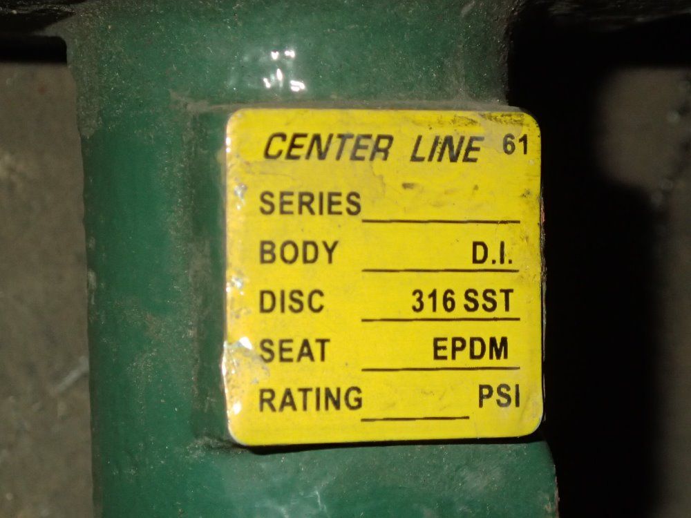 Center Line Butterfly Valve