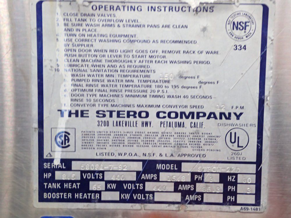 The Stero Co S/s Power Washer