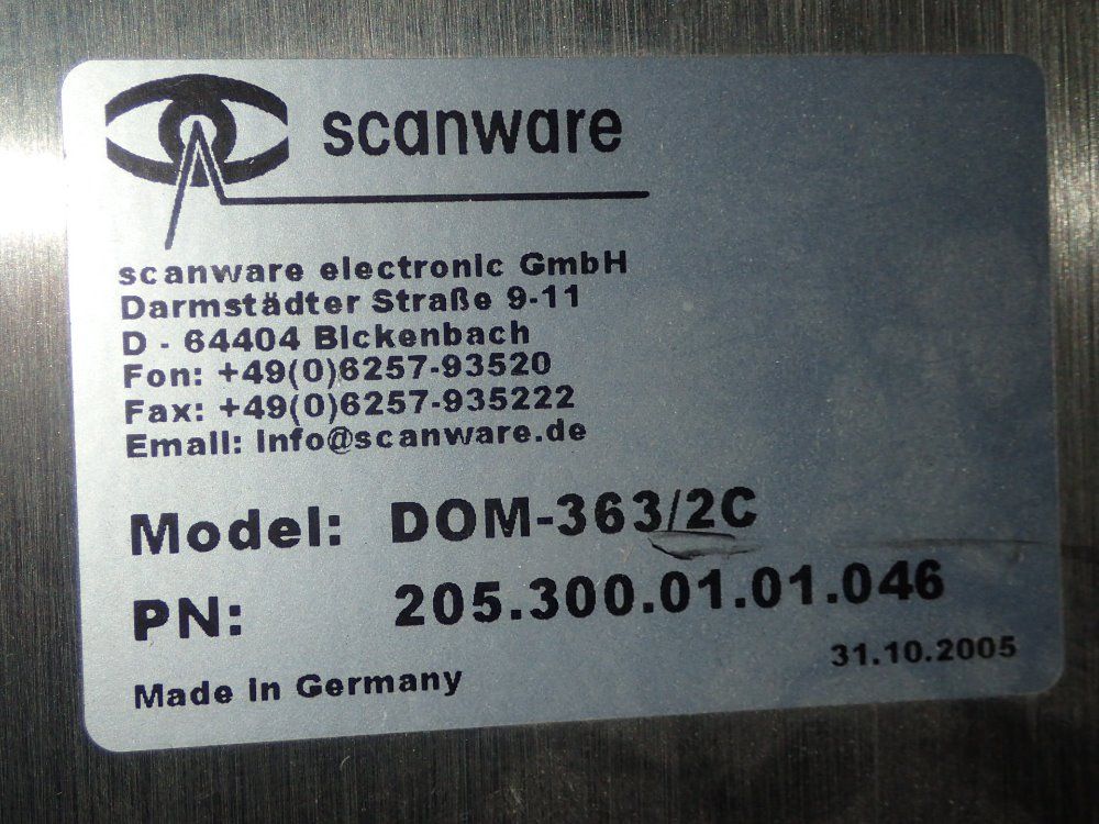 Scanware S/s Scanner