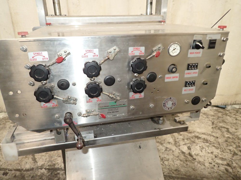 Electronic Liquid Fillers Capper