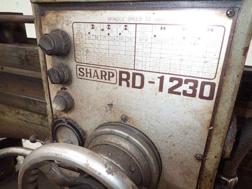 Sharp Radial Arm Drill