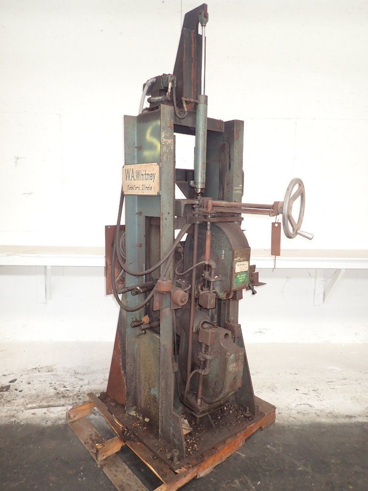 W.a. Whitney Punch Press