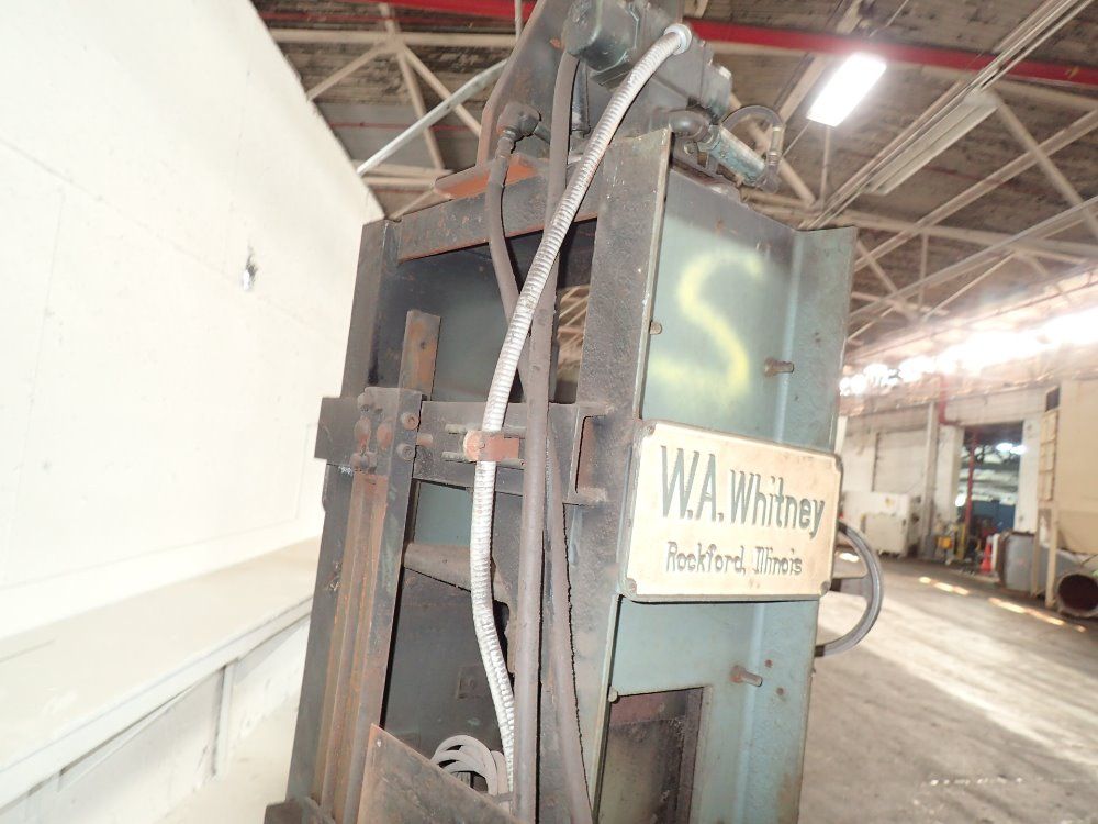 W.a. Whitney Punch Press