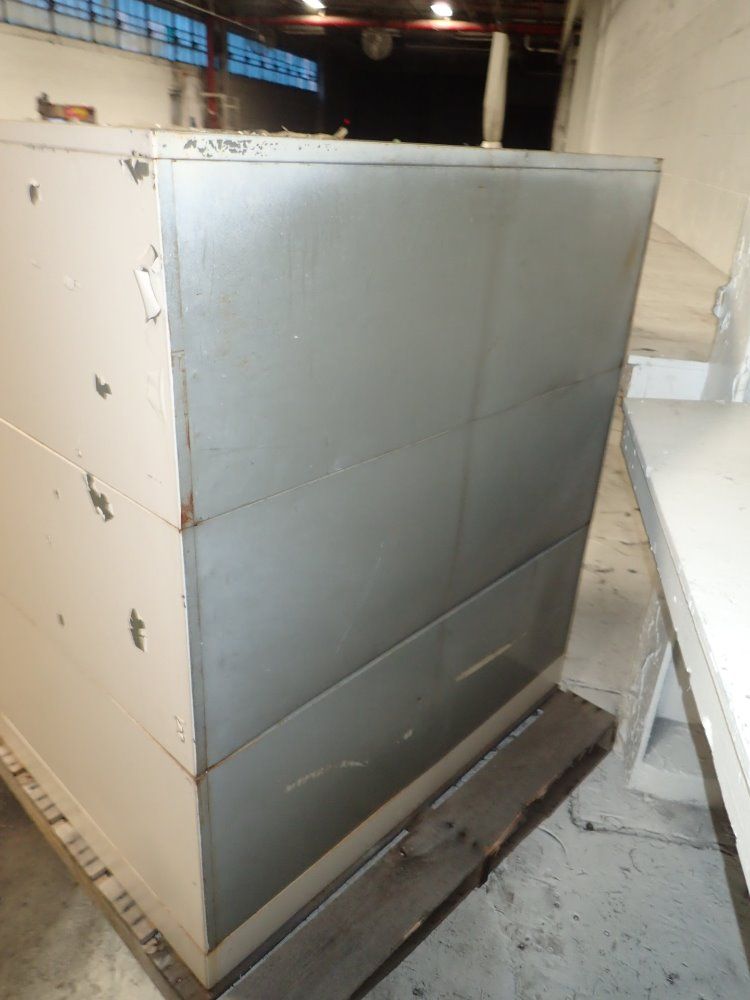 Steel Age Blue Print Cabinet