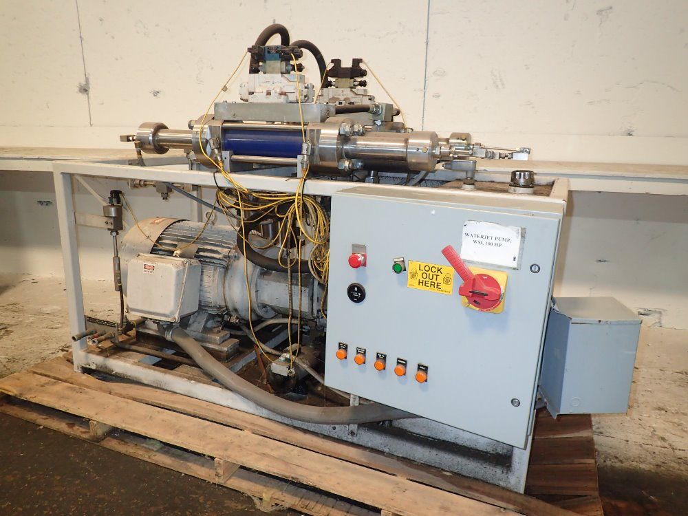 Waterjet Service Inc. Water Intensifier