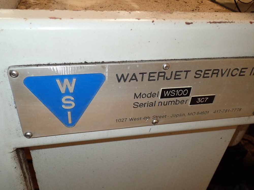 Waterjet Service Inc. Water Intensifier