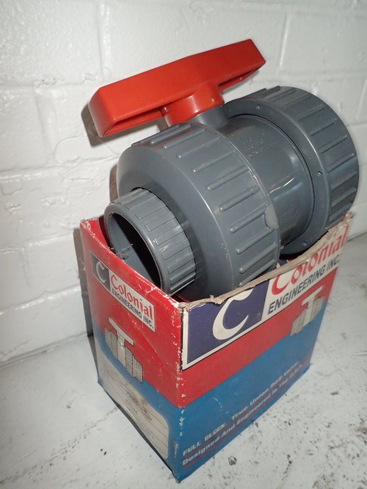 Colonial Plastic Ball Valve