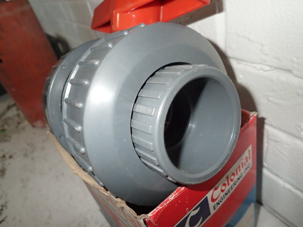 Colonial Plastic Ball Valve