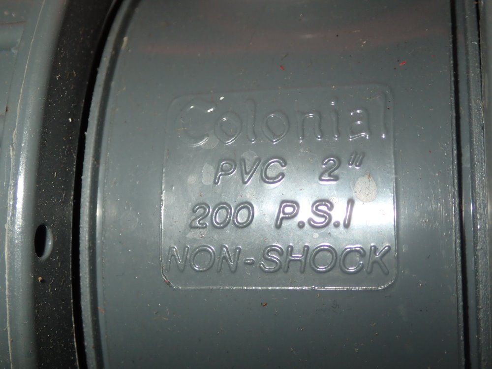 Colonial Plastic Ball Valve