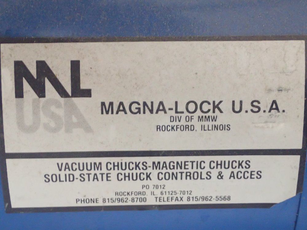 Magna-lock Usa Vacuum Pump