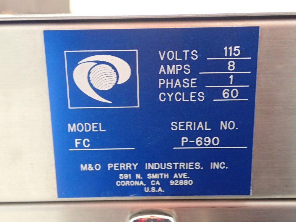 M&o Perry Industries S/s Manual Powder Filler