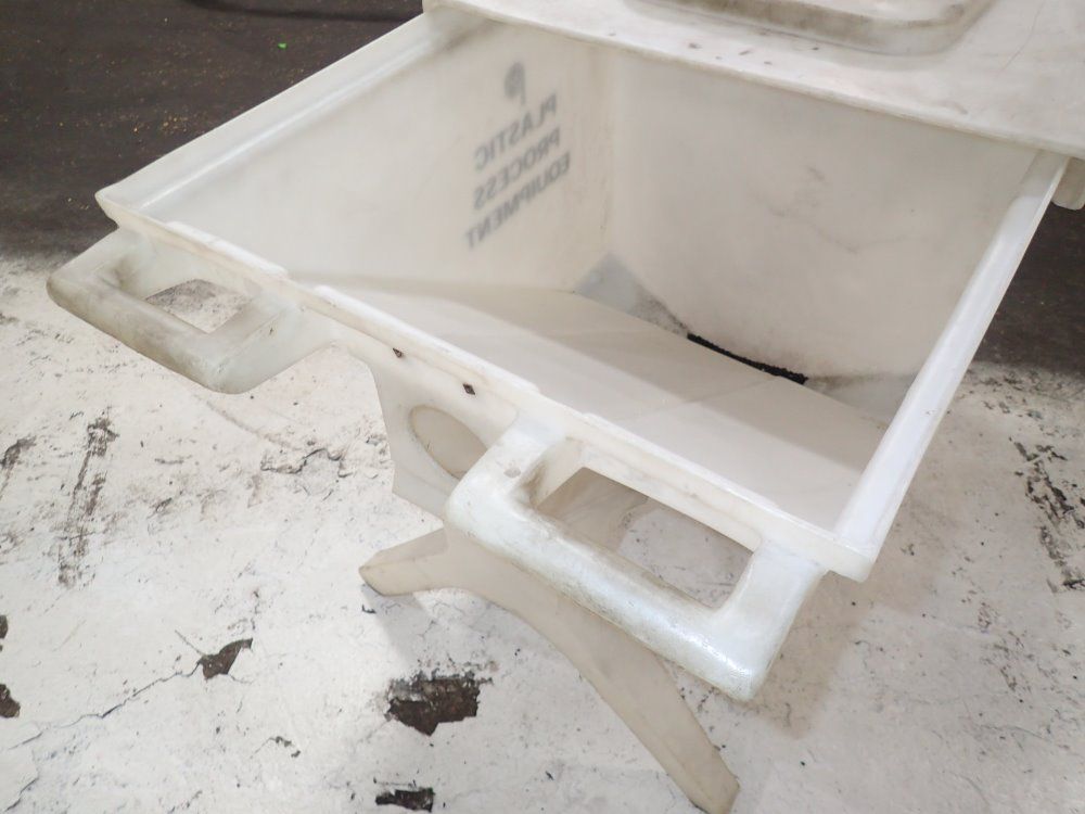 Plastic Process Equip. Portable Plastic Dumping Hopper