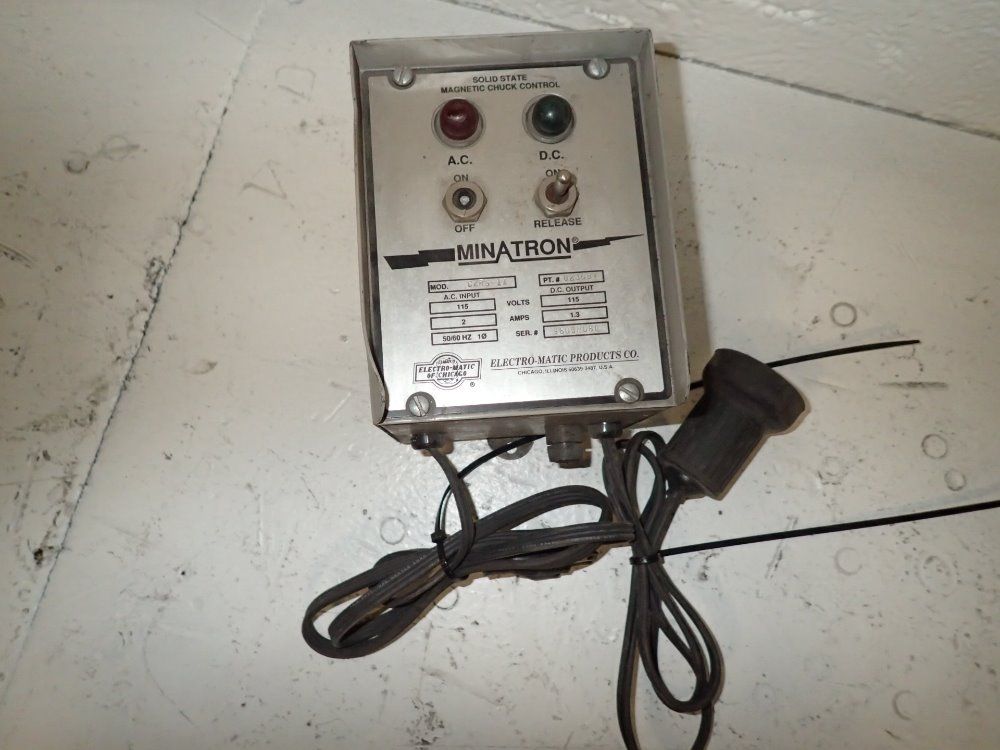 Minatron Magnetic Chuck Control