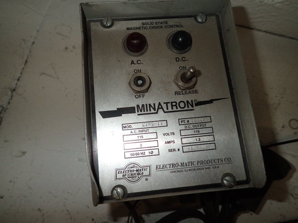 Minatron Magnetic Chuck Control