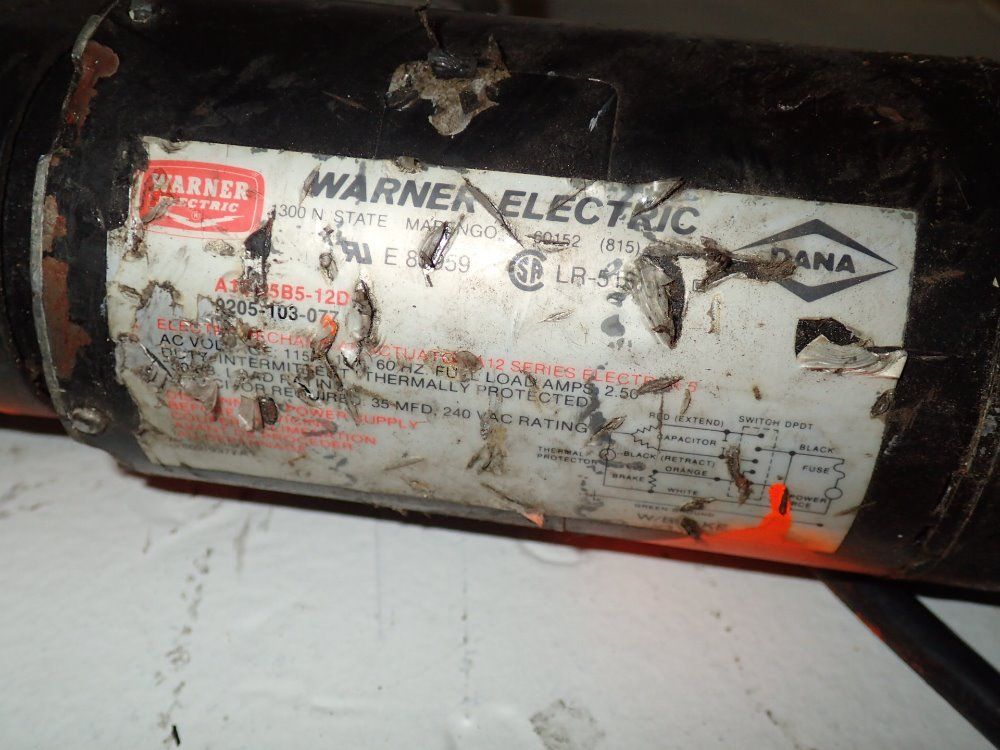 Warner Electric Cylinder