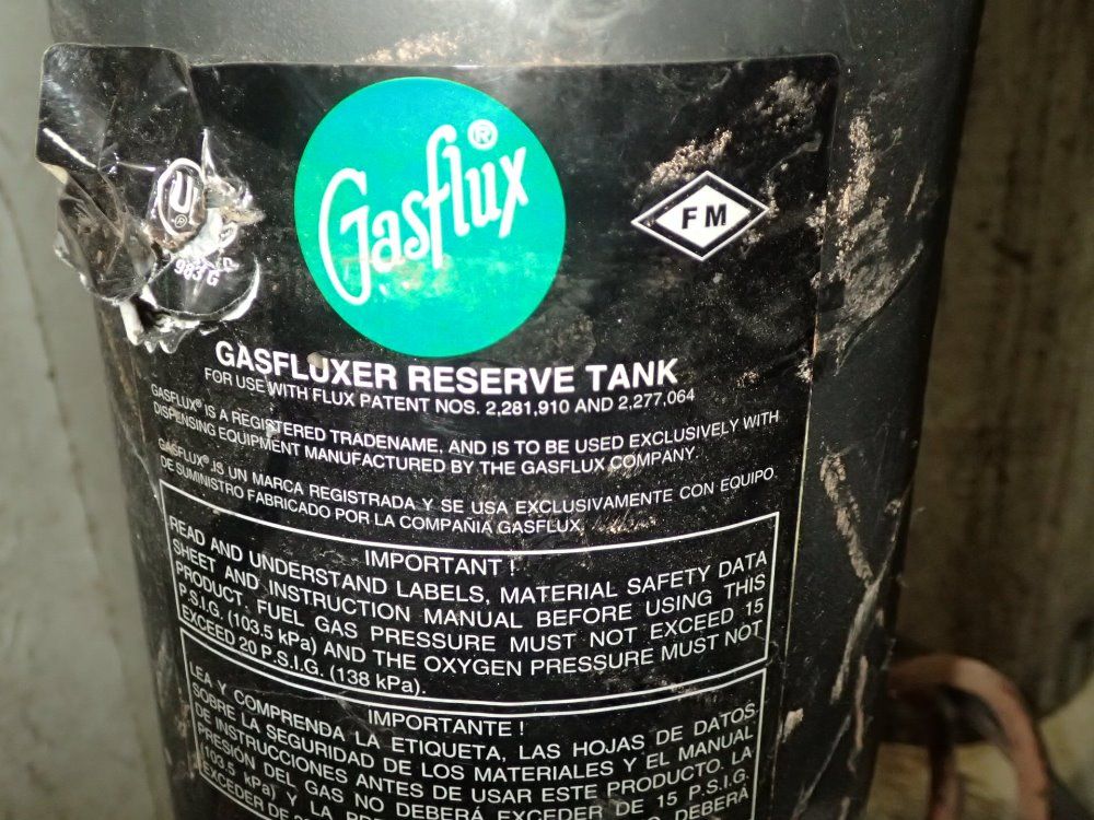 Gas Flux Gasfluxer Reserve Tank