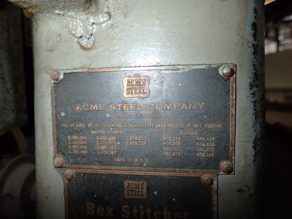Acme Steel Box Stitcher