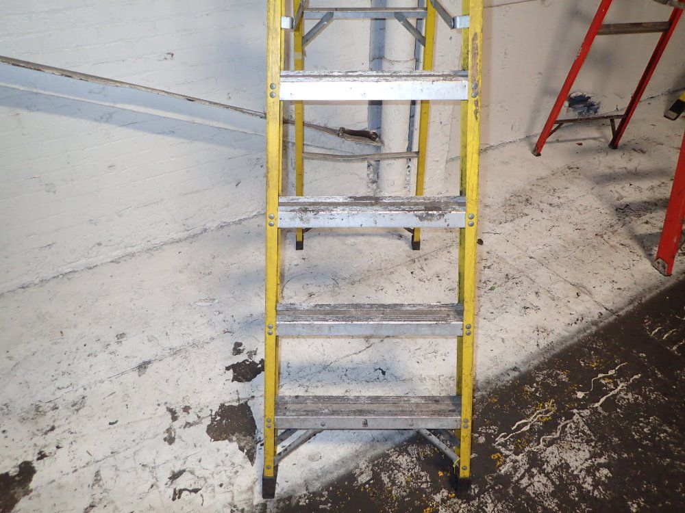 Green Bull Fiberglass A Frame Ladder