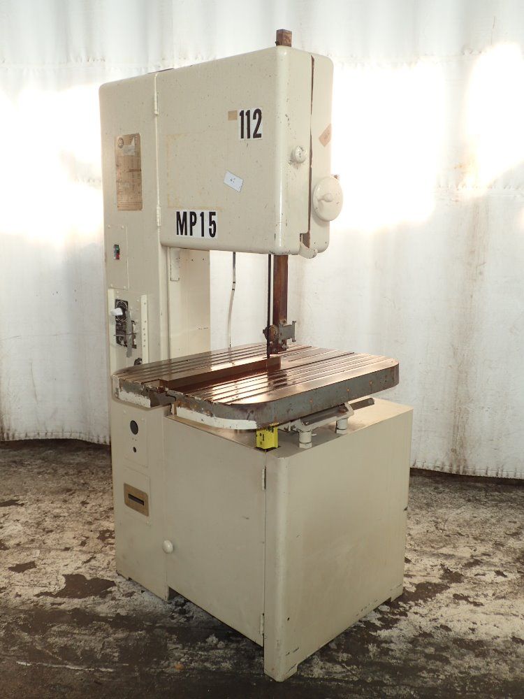 Grob 18" Throat Vertical Bandsaw - 4v18