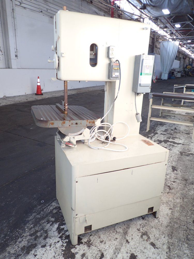 Grob 18" Throat Vertical Bandsaw - 4v18