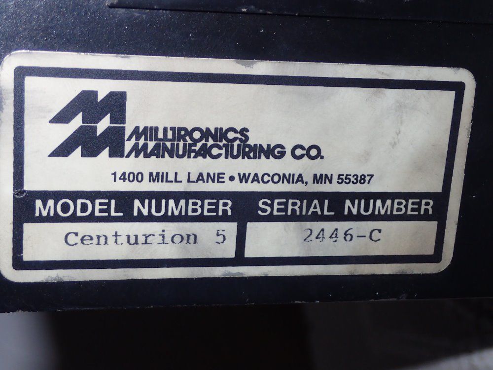 Milltronics Mfg. Co. Control