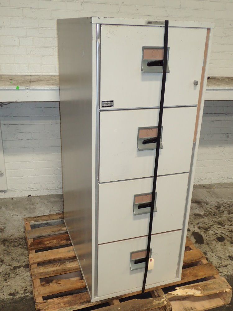 Sperry Rand/victor Fireproof File Cabinet