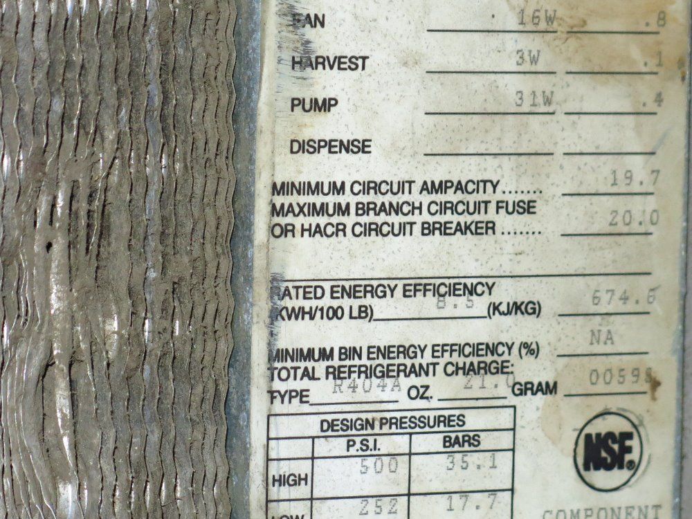 Ice-o-matic Ice Maker