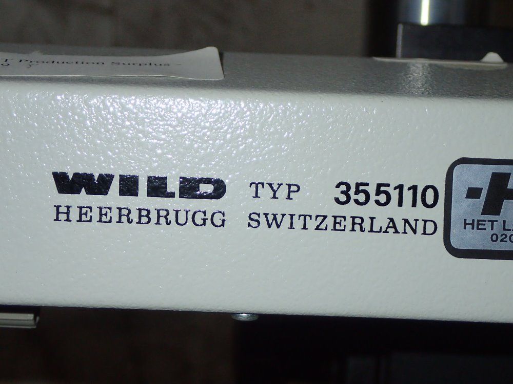 Wild Heerbrugg Microscope