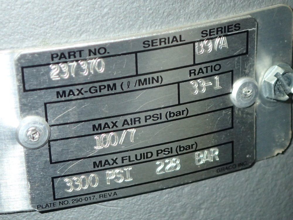 Graco Portable Mixing/dispensing Unit