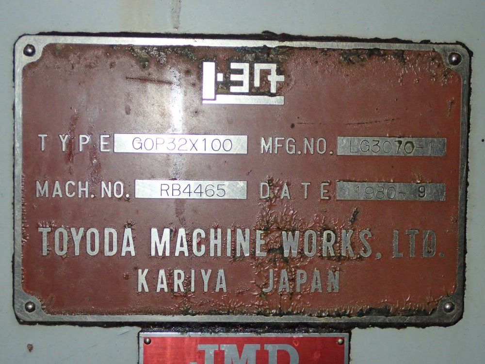 Toyoda Universal Grinder