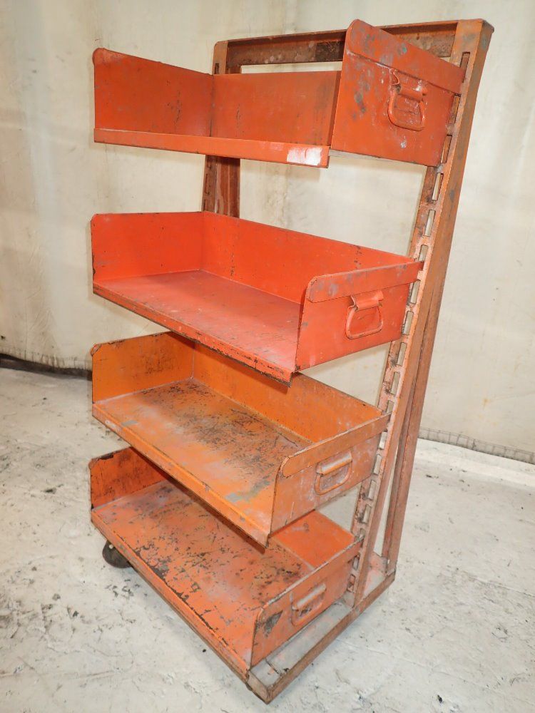 Vince Basnik Co. Portable Bin Rack