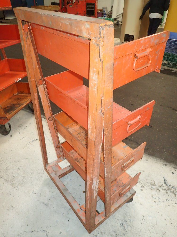 Vince Basnik Co. Portable Bin Rack