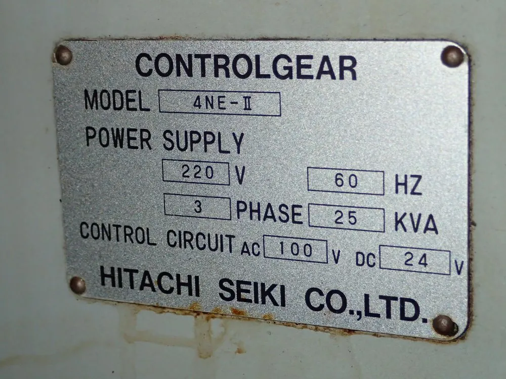 Hitachi Seiki Cnc Lathe - 4ne