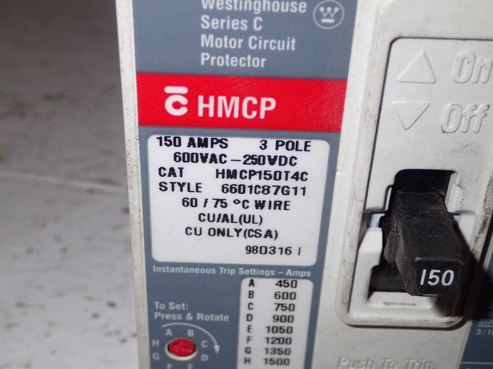 Cutler Hammer/westinghouse Circuit Breaker