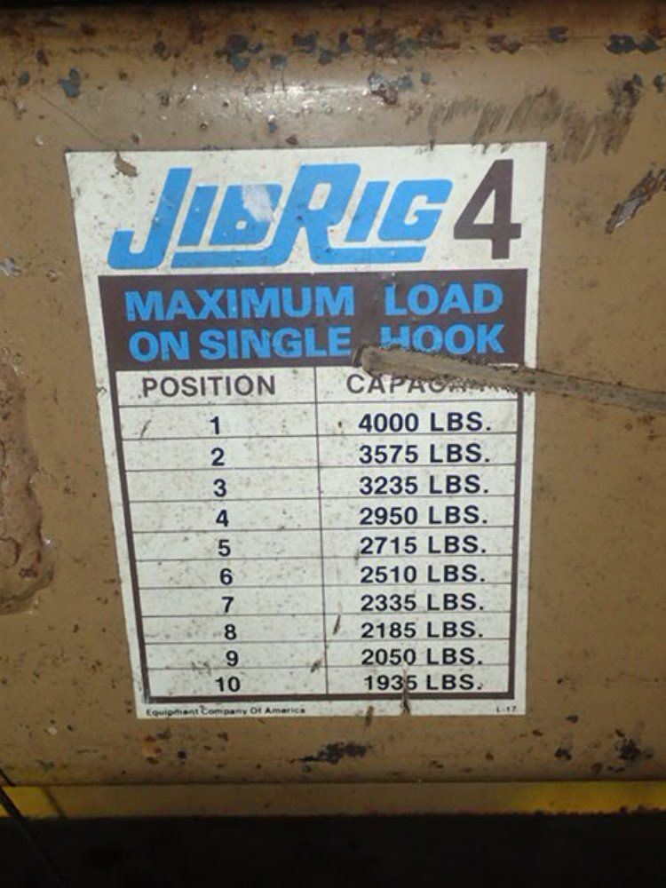 Jib Rig 4000# Lift Attachment