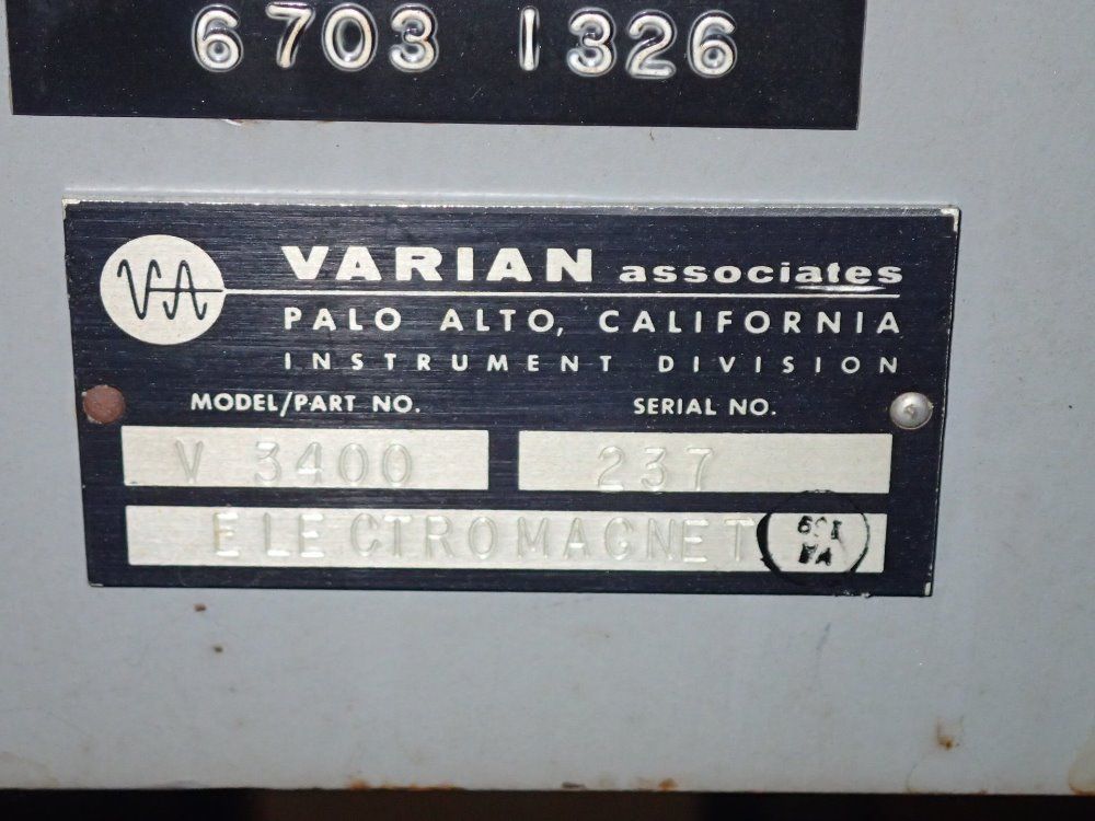 Varian Associates Electromagnet