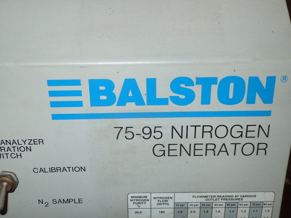 Balston Nitrogen Generator