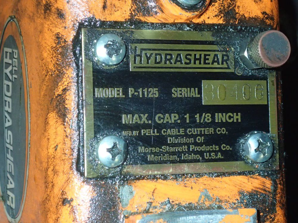 Pell Hydrashear 1 1/8 Inch Manual Shear - P-1125