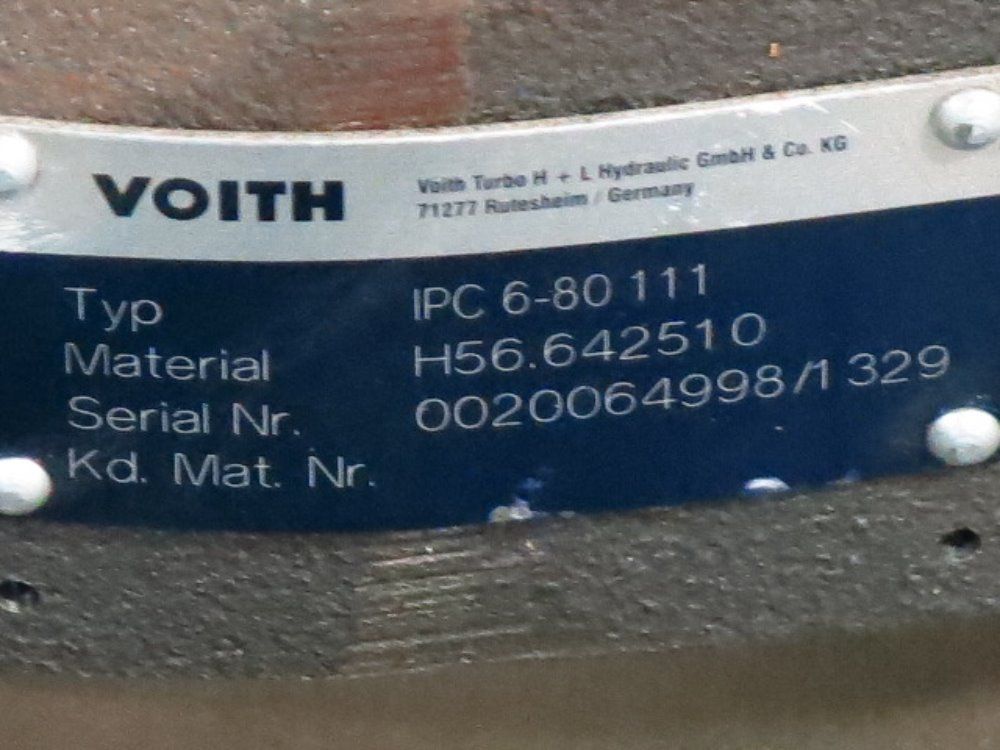 Voith Hydraulic Pump