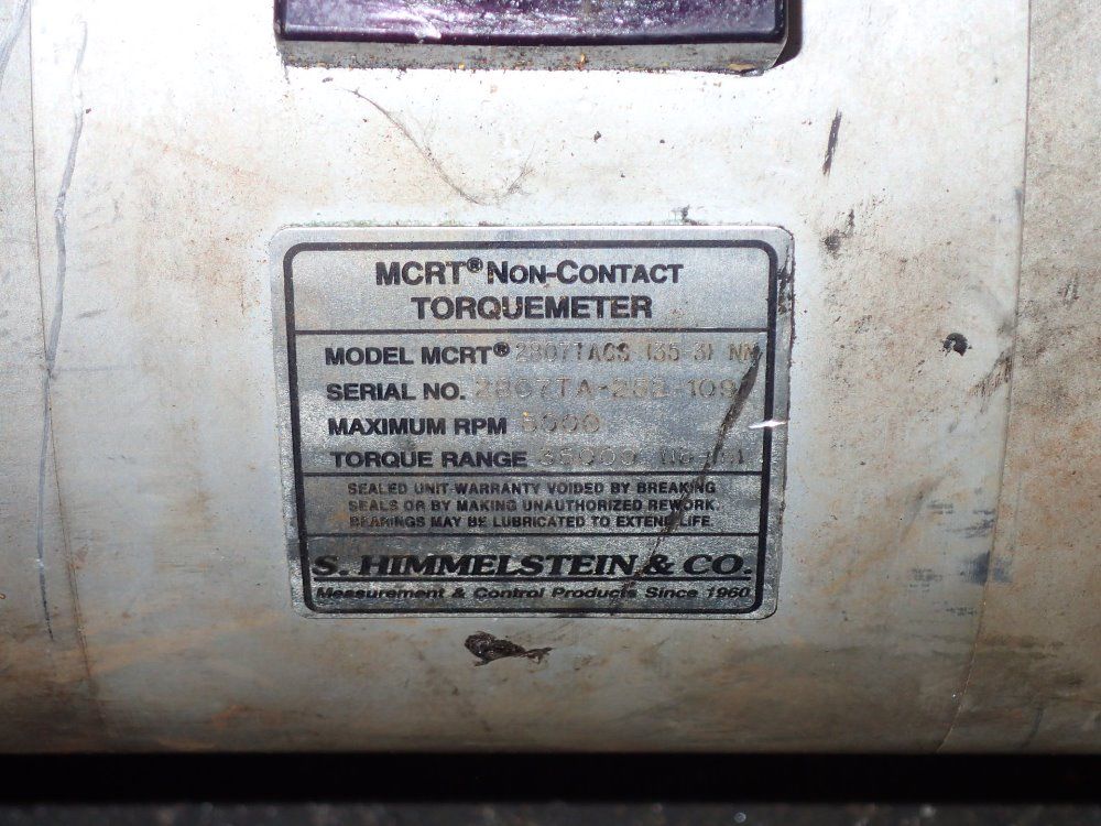 S Himmelstein & Co. Torquemeter