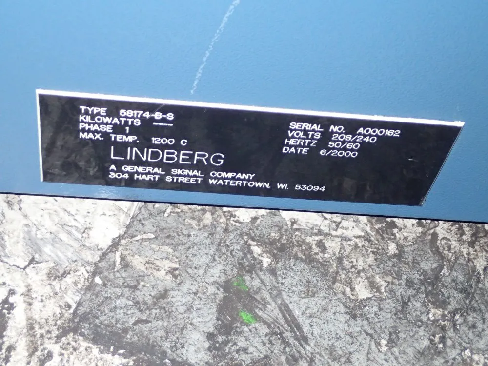 Lindberg Temperature Controller