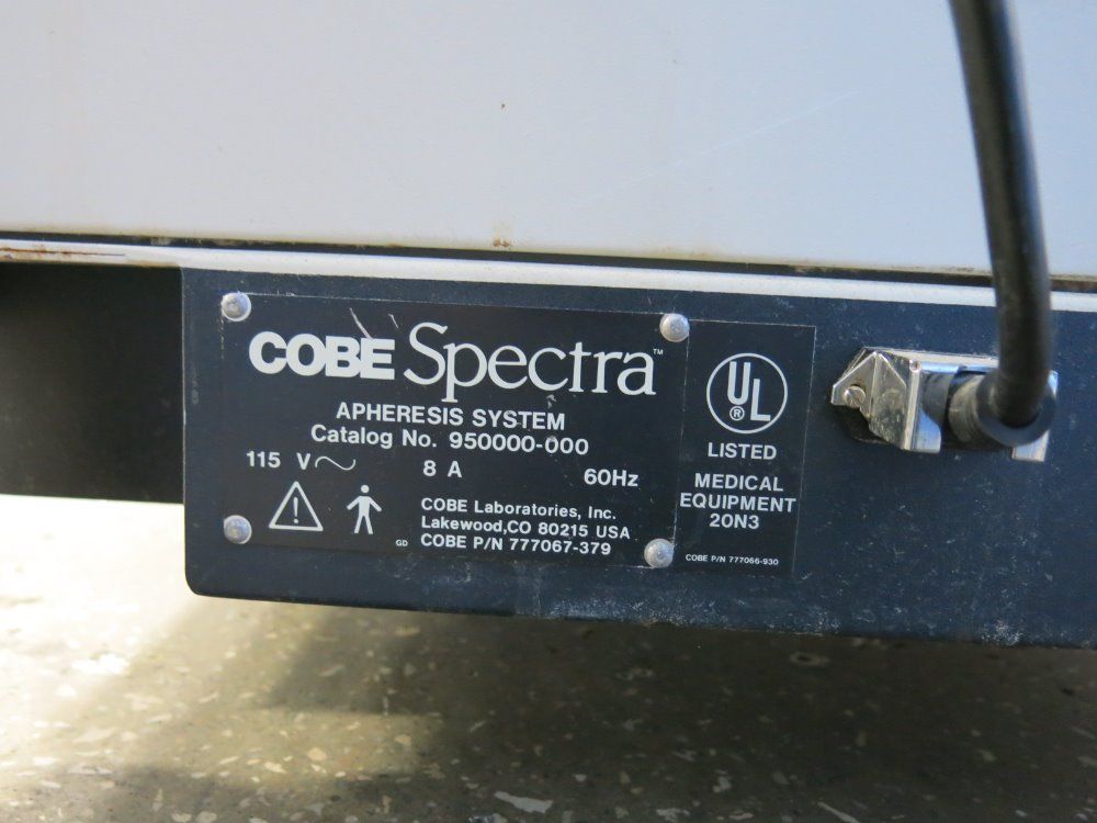 Cobe Spectra Apheresis System