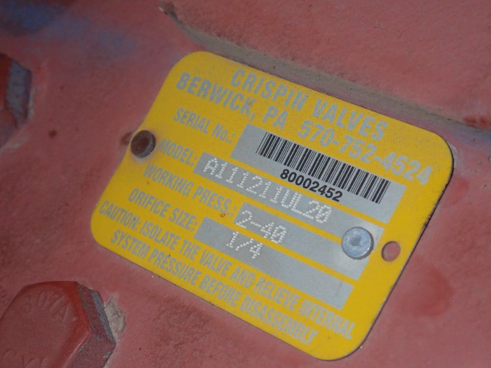 Crispin Valves Valve