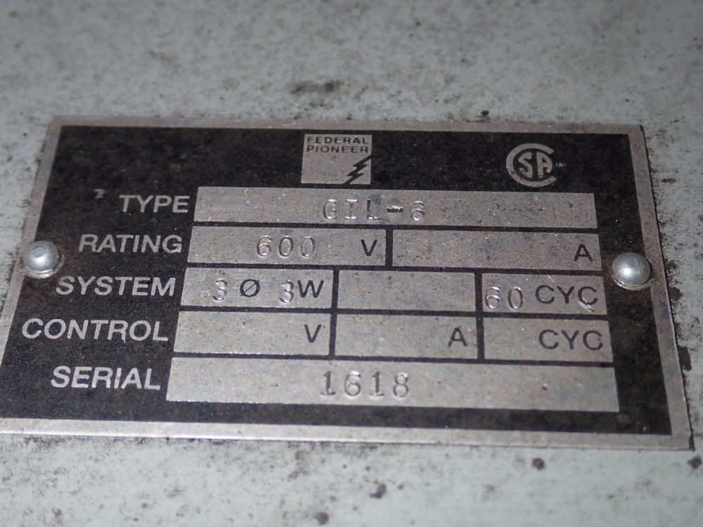 Federal Pioneer Enclosed Circuit Breaker