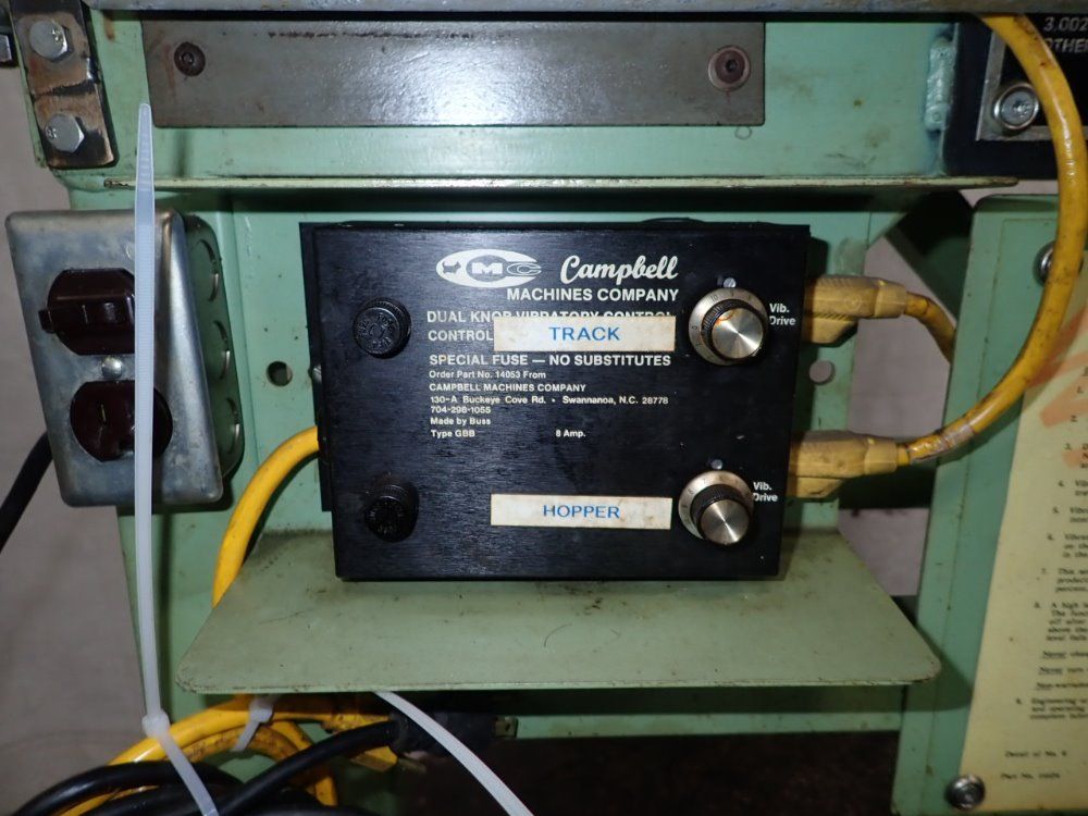 Campbell Machines Vibratory Feeder