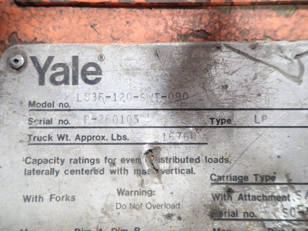 Yale Propane Forklift