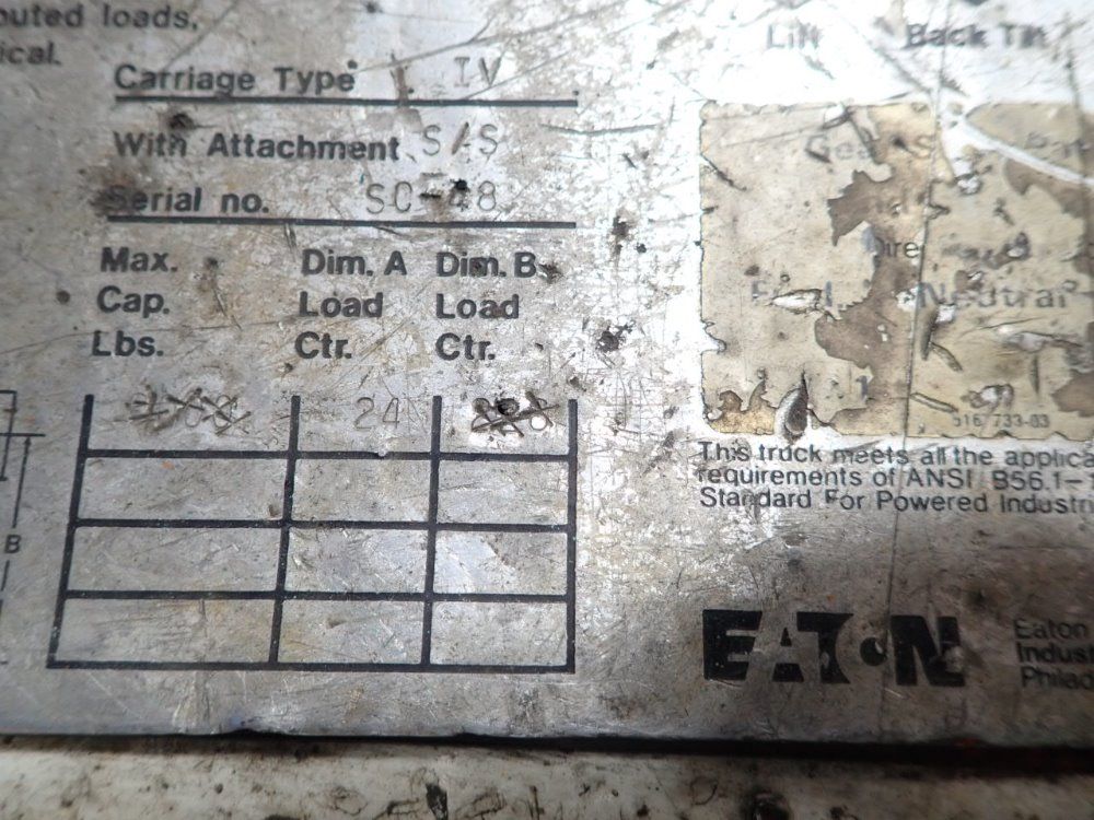 Yale Propane Forklift